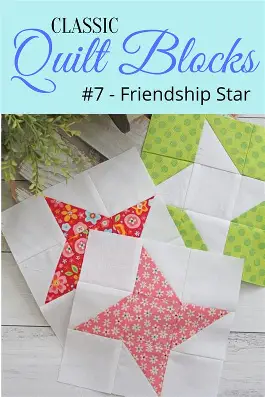 friendshipstar block