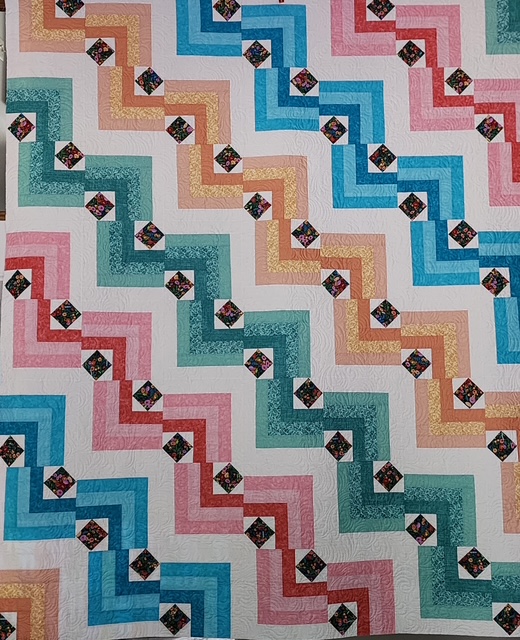 2027 Raffle Quilt - Diamond Cabana