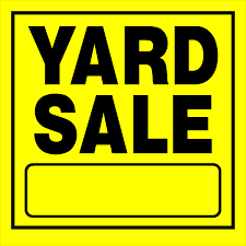 Yard Sale Sign